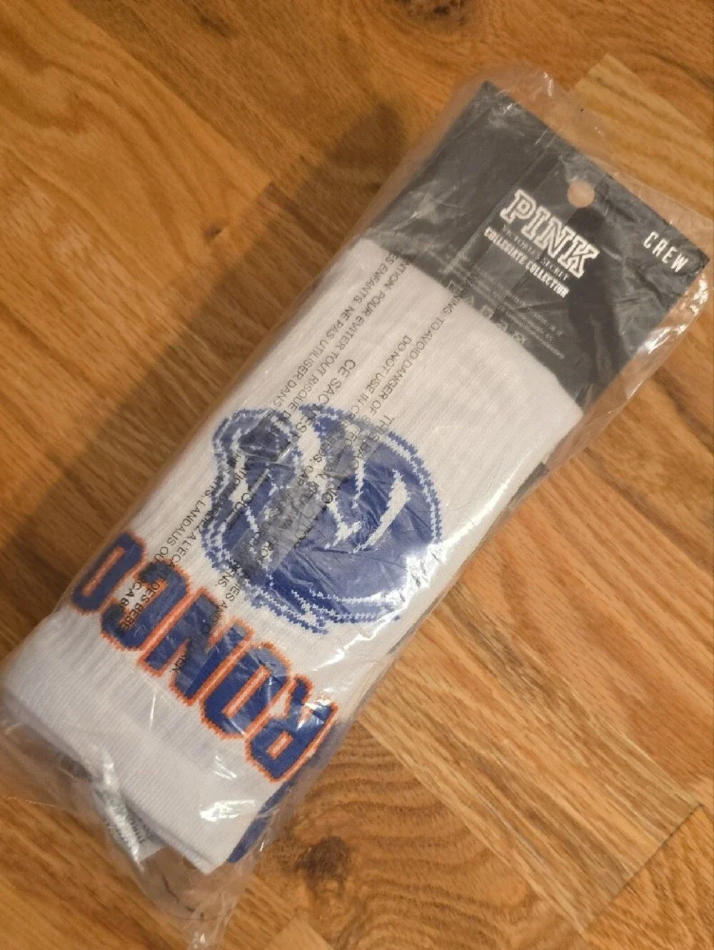 PINK Victoria's Secret Boise State Socks